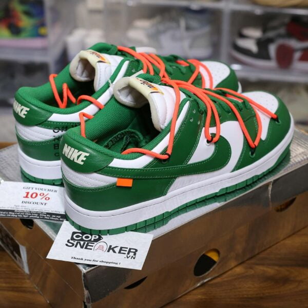 Giày Nike Dunk Low Off-White Pine Green Best Quality