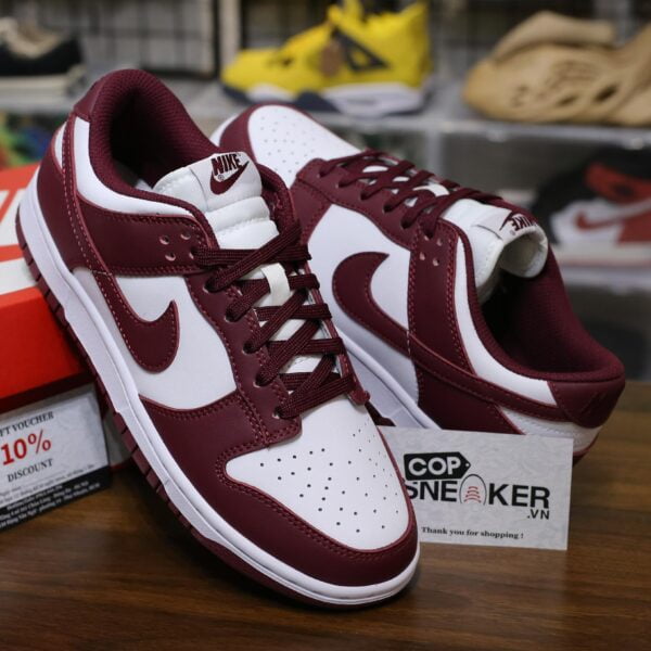 Giày Nike Dunk Low Team Red Bordeaux Best Quality