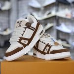 (BEST) Louis Vuitton LV Trainer Maxi 'Kaki Mocha'