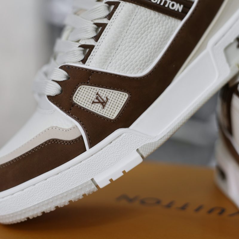 (BEST) Louis Vuitton LV Trainer Maxi 'Kaki Mocha'