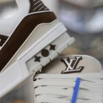 (BEST) Louis Vuitton LV Trainer Maxi 'Kaki Mocha'