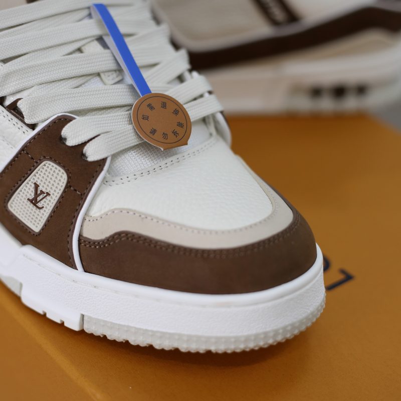 (BEST) Louis Vuitton LV Trainer Maxi 'Kaki Mocha'