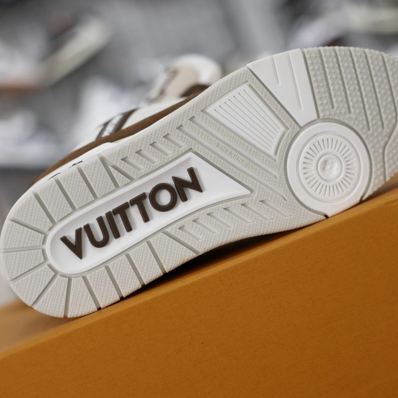 (BEST) Louis Vuitton LV Trainer Maxi 'Kaki Mocha'