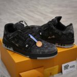 Giày Nam Louis Vuitton LV Trainers 'Black' LikeAuth