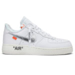 Giày Nike Air Force 1 Low 07 x aWhite Virgil White Metallic Silver Best Quality