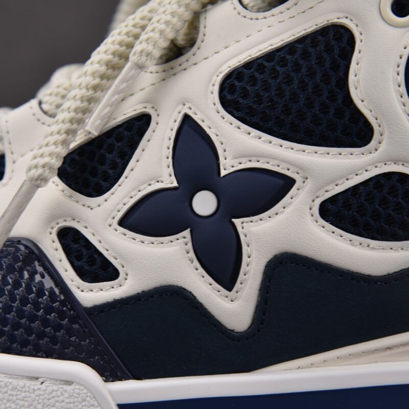 (BEST) Louis Vuitton LV Skate Sneaker 'MARINE WHITE'