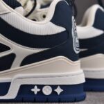 (BEST) Louis Vuitton LV Skate Sneaker 'MARINE WHITE'