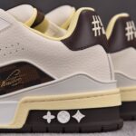 (BEST) Louis Vuitton LV Trainer #54 Damier Pattern 'MOKA BROWN'