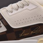 (BEST) Louis Vuitton LV Trainer #54 Damier Pattern 'MOKA BROWN'