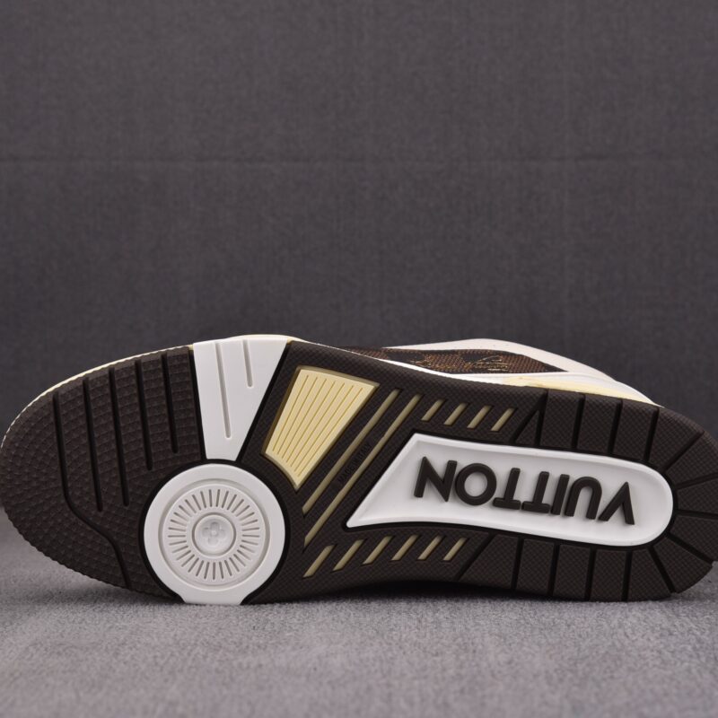 (BEST) Louis Vuitton LV Trainer #54 Damier Pattern 'MOKA BROWN'