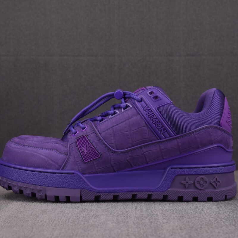 (BEST) Louis Vuitton LV Trainer Maxi Sneaker 'VIOLET'