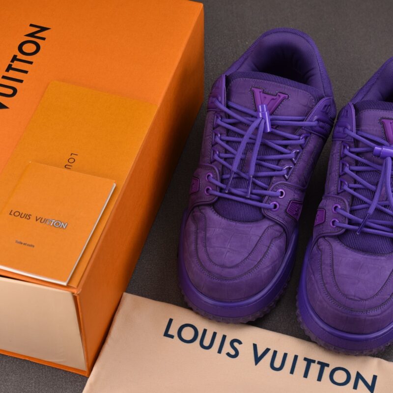 (BEST) Louis Vuitton LV Trainer Maxi Sneaker 'VIOLET'