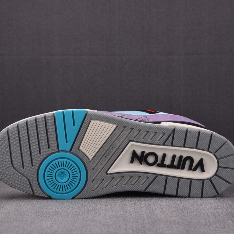 (BEST) Louis Vuitton LV Trainer Vintage 'EFFECT BLUE'