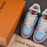 (BEST) Louis Vuitton LV Trainer Vintage 'EFFECT BLUE'