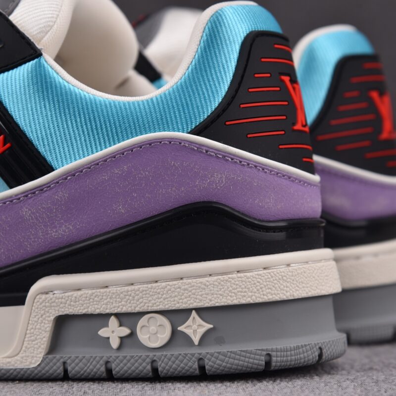 (BEST) Louis Vuitton LV Trainer Vintage 'EFFECT BLUE'