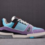 (BEST) Louis Vuitton LV Trainer Vintage 'EFFECT BLUE'