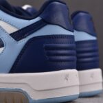 (BEST) OFF-WHITE Out Of Office OOO Low Tops 'LIGHT BLUE'