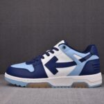 (BEST) OFF-WHITE Out Of Office OOO Low Tops 'LIGHT BLUE'