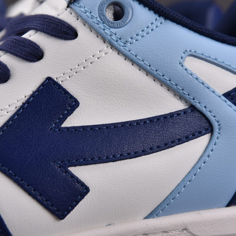 (BEST) OFF-WHITE Out Of Office OOO Low Tops 'LIGHT BLUE'