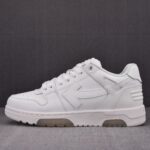 (BEST) OFF-WHITE Out Of Office OOO Low Tops 'TRIPLE WHITE'