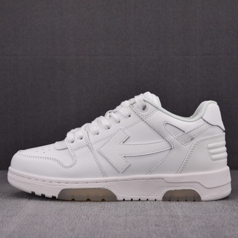 (BEST) OFF-WHITE Out Of Office OOO Low Tops 'TRIPLE WHITE'