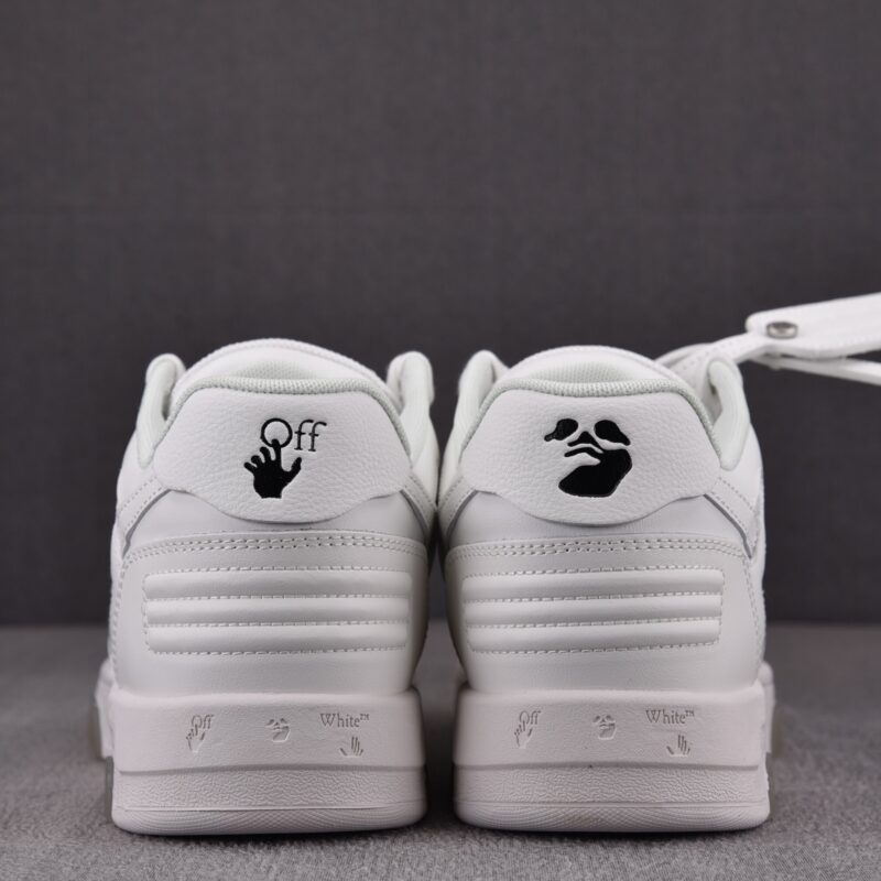 (BEST) OFF-WHITE Out Of Office OOO Low Tops 'TRIPLE WHITE'