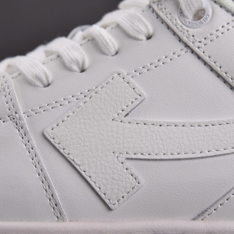 (BEST) OFF-WHITE Out Of Office OOO Low Tops 'TRIPLE WHITE'