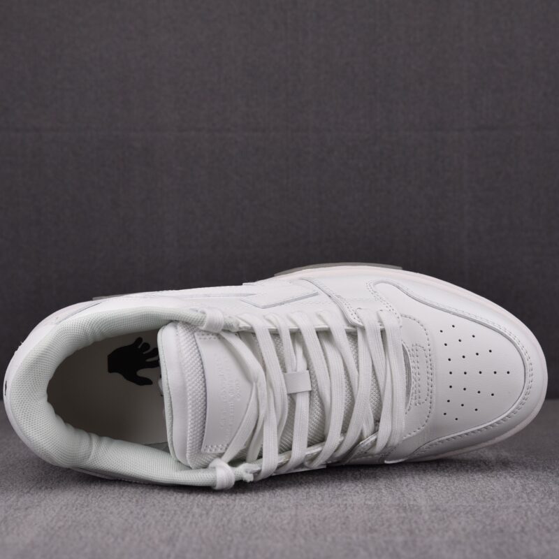 (BEST) OFF-WHITE Out Of Office OOO Low Tops 'TRIPLE WHITE'