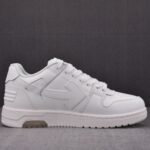 (BEST) OFF-WHITE Out Of Office OOO Low Tops 'TRIPLE WHITE'