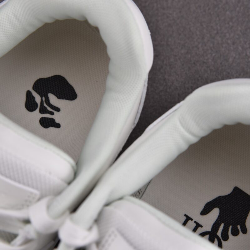 (BEST) OFF-WHITE Out Of Office OOO Low Tops 'TRIPLE WHITE'