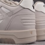 (BEST) OFF-WHITE Out Of Office OOO Low Tops 'WHITE BEIGE'