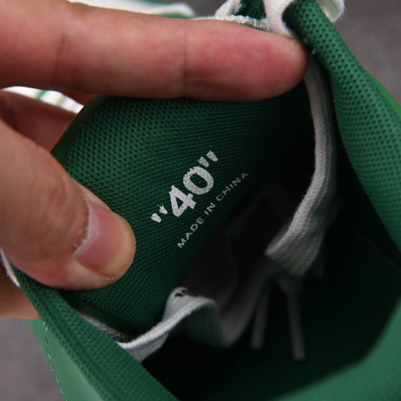 (BEST) OFF-WHITE Out Of Office OOO Low Tops 'WHITE GREEN'