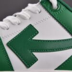 (BEST) OFF-WHITE Out Of Office OOO Low Tops 'WHITE GREEN'