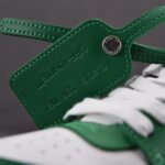 (BEST) OFF-WHITE Out Of Office OOO Low Tops 'WHITE GREEN'