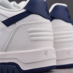 (BEST) OFF-WHITE Out Of Office OOO Low Tops 'WHITE NAVY'