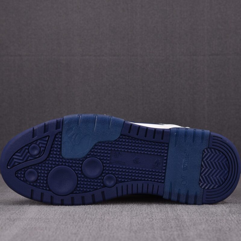 (BEST) OFF-WHITE Out Of Office OOO Low Tops 'WHITE NAVY'