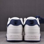 (BEST) OFF-WHITE Out Of Office OOO Low Tops 'WHITE NAVY'