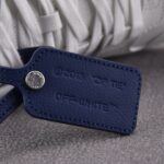 (BEST) OFF-WHITE Out Of Office OOO Low Tops 'WHITE NAVY'