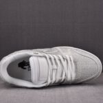 (BEST) OFF-WHITE Out Of Office OOO Low Tops 'SILVER STRASS'