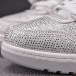 (BEST) OFF-WHITE Out Of Office OOO Low Tops 'SILVER STRASS'