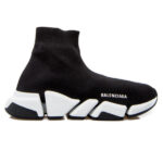 Giày Balenciaga Man Black And White Speed 2.0 Best Quality