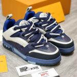 Giày Louis Vuitton Lv Skate Trainers Navy Best Quality