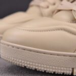 Giày Louis Vuitton LV Trainer Calf Leather Beige Best Quality