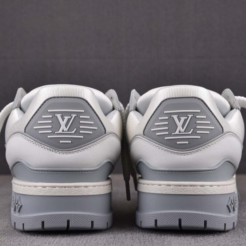 Giày Louis Vuitton LV Trainer Maxi Calf Leather Grey Best Quality