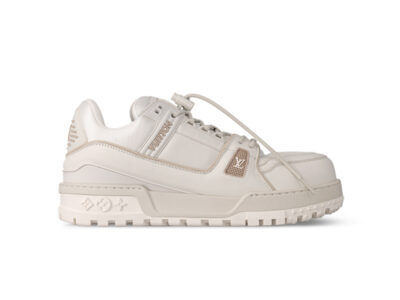 Giày Louis Vuitton LV Trainer Maxi Calf Leather White Best Quality