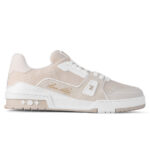 Giày Louis Vuitton LV Trainer Monogram Denim Beige Best Quality