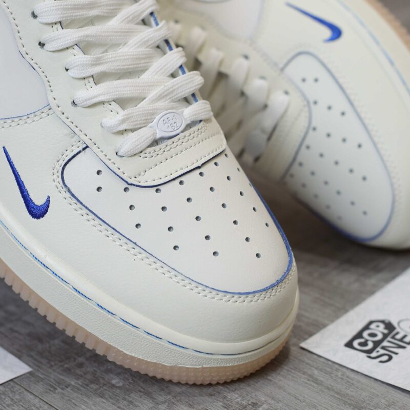 Giày Nike Air Force 1 Low ‘White Blue’ Like Auth