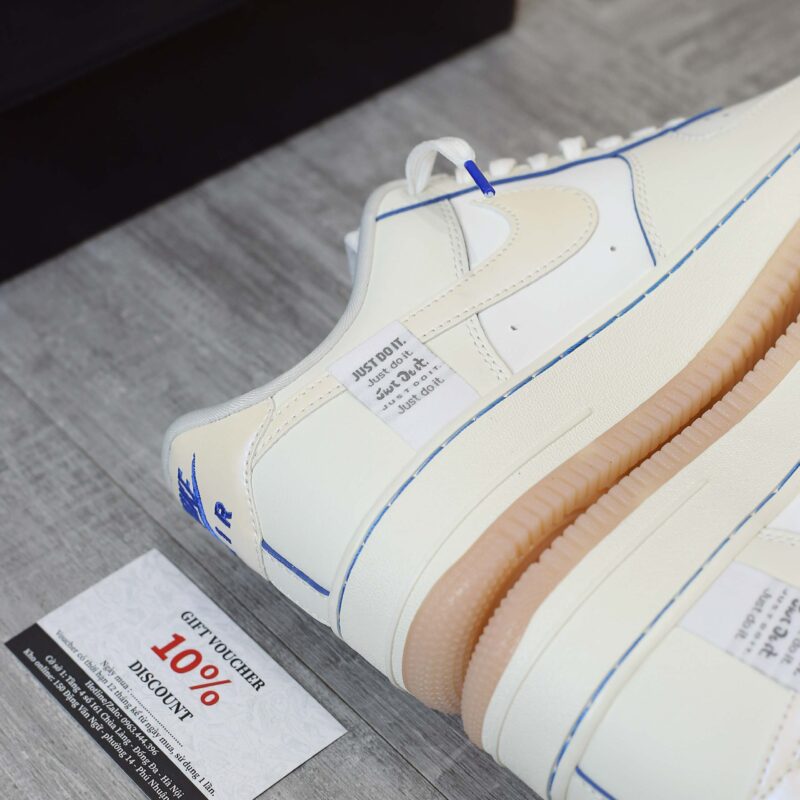 Giày Nike Air Force 1 Low ‘White Blue’ Like Auth