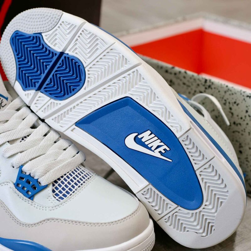 Giày Nike Air Jordan 4 Retro ‘Military Blue’ Like Auth
