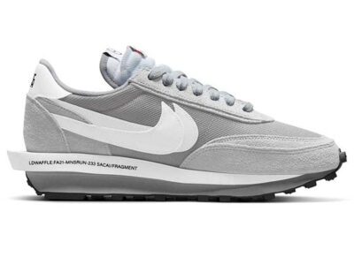 Giày Nike Fragment Design x Sacai x LDV Waffle ‘Light Smoke Grey’ Best Quality